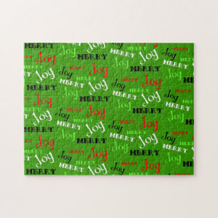  kerst met Merry Joy Legpuzzel