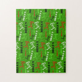  kerst met Merry Joy Legpuzzel