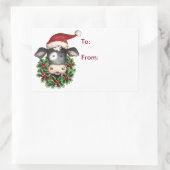 Kerst met mosterd - Label met cadeau (Tas)