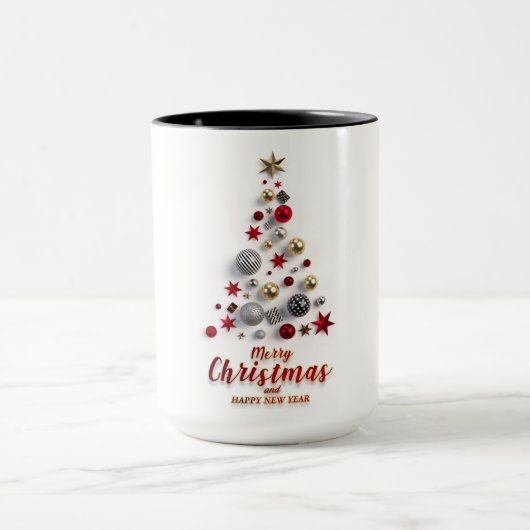 Kerst met Nieuwjaar Koffie Mok (Midden)