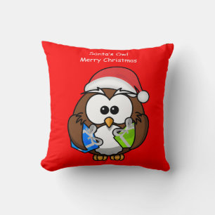 kerst met pillow decore pinguïn kussen