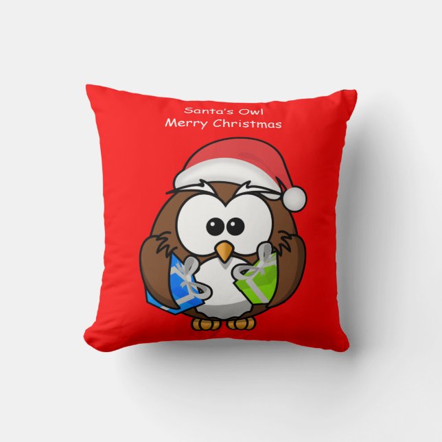 kerst met pillow decore pinguïn kussen (Voorkant)