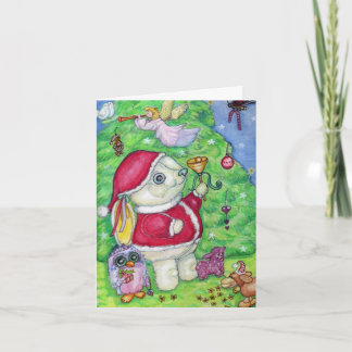 Kerst met Pookie Feestdagen Kaart