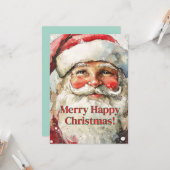 kerst met pretkerst kaart (Voorkant / Achterkant in situ)