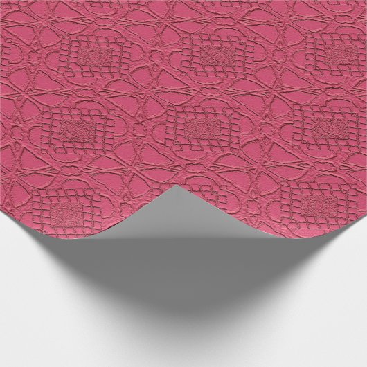 Kerst met reliëf cadeaupapier (Hoek)