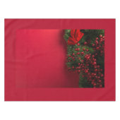 kerst met rode bessen tafelkleed (Voorkant (Horizontaal))