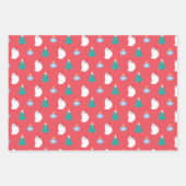 kerst met rolgordel inpakpapier vel (Voorkant 3)