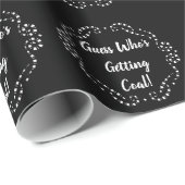 Kerst met steenkool cadeaupapier (Rol Hoek)