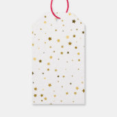 Kerst met vreugde voor de wereld cadeaulabel (Achterkant)