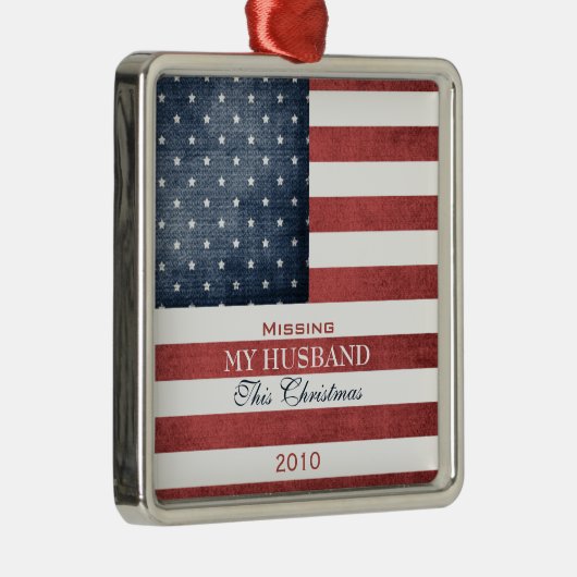 Kerst Metalen Ornament (Rechts)