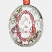 Kerst metalen ornament (Links)