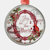 Kerst metalen ornament (Voorkant)