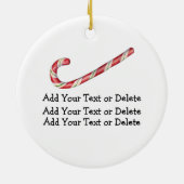 Kerst mevrouw Santa Claus - SRF Keramisch Ornament (Achterkant)