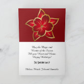 Kerst Michelangelo Grappig Wenskaart Feestdagen Kaart (Binnen)