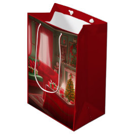 Kerst Midden Geschenkentas Medium Cadeauzakje