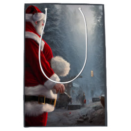 Kerst Midden Geschenkentas Medium Cadeauzakje
