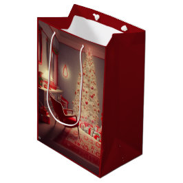 Kerst Midden Geschenkzak Medium Cadeauzakje