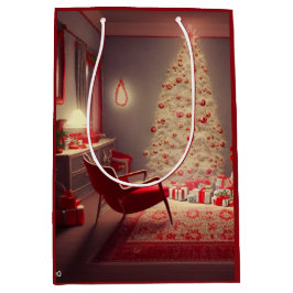 Kerst Midden Geschenkzak Medium Cadeauzakje