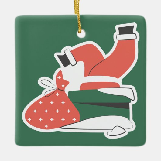 Kerst Miep Keramisch Ornament (Voorkant)