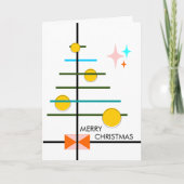 Kerst - Minimalistisch Feestdagen Kaart (Voorkant)