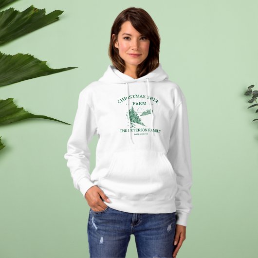 Kerst Minimalistisch Vakantie Hoodie