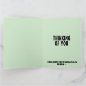 KERST MIS JE MEISJE KAT WELKOMSTKAART KAART (Binnen)