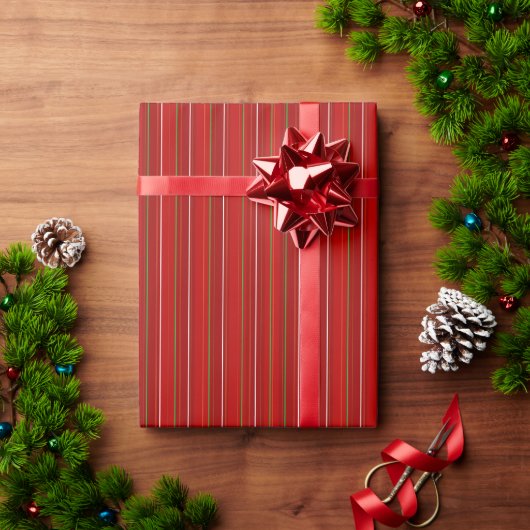 KERST MIS MOOI ROOD WIT GROEN CADEAUPAPIER (Feestdagen Geschenken)