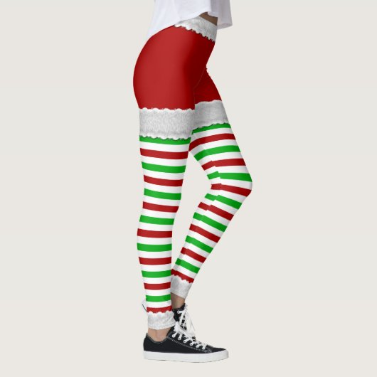 Kerst Mistletoe Leggings (Rechts)
