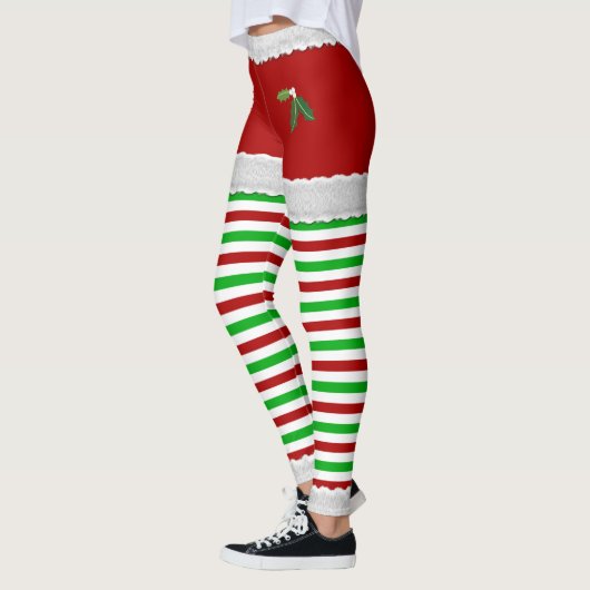 Kerst Mistletoe Leggings (Links)