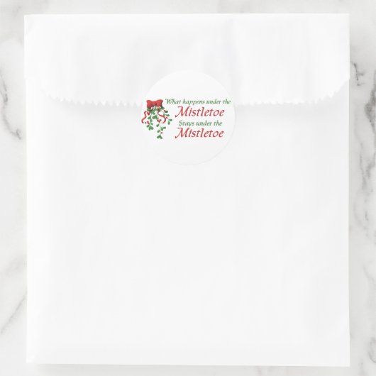 Kerst Mistletoe stickers (Tas)