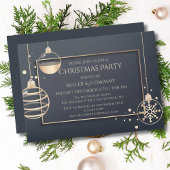 Kerst Modern Chic Corporate Christmas Party Kaart
