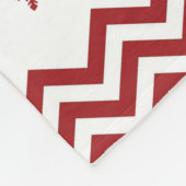 Kerst moderne typografie deken (Hoek)