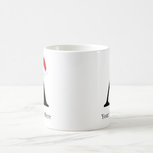 Kerst Mok "A" Initiaal (Center)