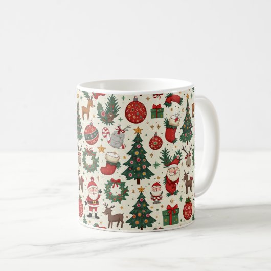 Kerst mok Cup (Voorkant rechts)