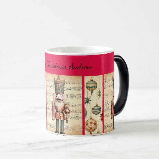 Kerst mok - gepersonaliseerd cadeau - magische mok (Voorkant rechts)