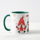 Kerst mok - Gnome voor Kerstmis (Links)