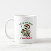 Kerst Mok Grappige Quote Gift Koffie Hot Coco Mok (Links)