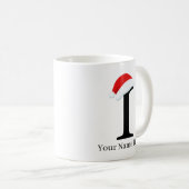 Kerst Mok "I" Initiaal (Voorkant rechts)