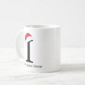 Kerst Mok "I" Initiaal (Voorkant links)