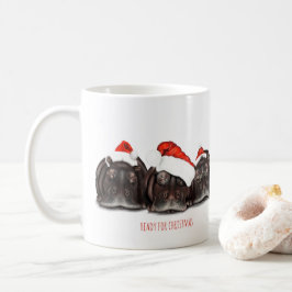 Kerst Mok 'Klaar voor Kerst' Sleepy Hippos