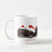 Kerst Mok 'Klaar voor Kerst' Sleepy Hippos (Links)