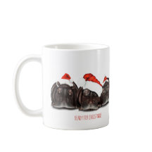Kerst Mok 'Klaar voor Kerst' Sleepy Hippos
