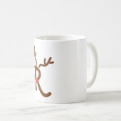 Kerst Mok: Oh Deer Coffee Mok (Voorkant rechts)