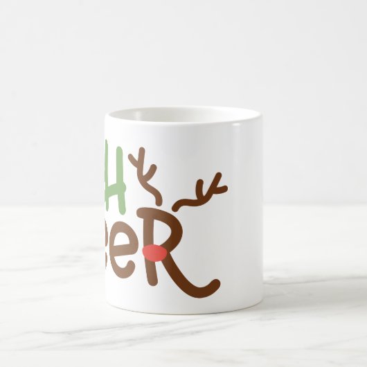 Kerst Mok: Oh Deer Coffee Mok (Center)