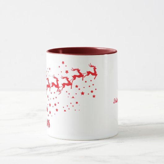 Kerst mok, personaliseren mok (Midden)