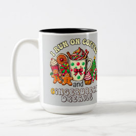 Kerst Mok Run op koffie en gemberbrood droom