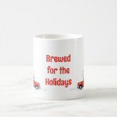 kerst-Mok | Rustiek Scandinavisch vakantieontwerp Koffiemok (Center)