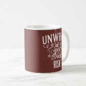 kerst-Mok | Vakantie vibes, perfect voor cadeaus Koffiemok (Voorkant rechts)