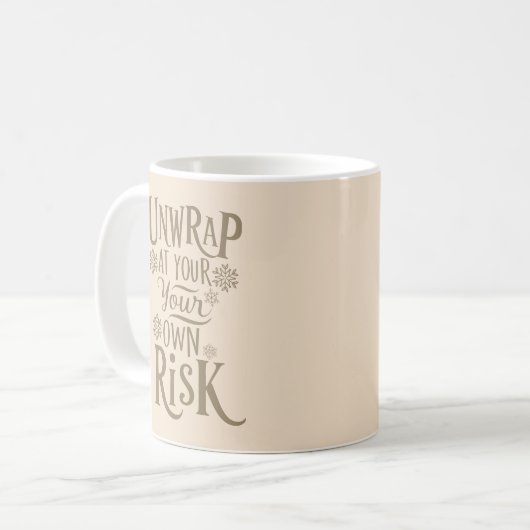 kerst-Mok | Vakantie vibes, perfect voor cadeaus Koffiemok (Voorkant links)