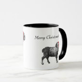 Kerst-Mok van het vliegtuig Mok (Voorkant rechts)